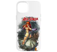 Red Sonja Marc Silvestri Couverture de Bande dessinée She-Devil Woman Warrior Coque pour iPhone 15 Plus
