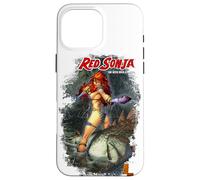 Red Sonja Marc Silvestri Couverture de Bande dessinée She-Devil Woman Warrior Coque pour iPhone 16 Pro Max