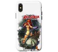 Red Sonja Marc Silvestri Couverture de Bande dessinée She-Devil Woman Warrior Coque pour iPhone X/XS