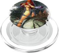 Red Sonja Marc Silvestri Couverture de Bande dessinée She-Devil Woman Warrior PopSockets PopGrip pour MagSafe