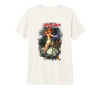 Red Sonja Marc Silvestri Couverture de Bande dessinée She-Devil Woman Warrior T-Shirt Haut de Gamme