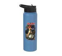 Red Sonja Mark Silvestri Bande dessinée She-Devil Warrior Woman Stainless Steel Insulated Water Bottle