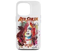 Red Sonja Matt Brooks Couverture de Bande dessinée Warrior Woman Pop Art Fine Coque pour iPhone 13 Pro