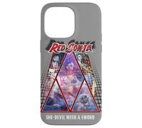 Red Sonja Poster Synthwave Redhead Epic Cyberpunk Années 80 Rétro Coque pour iPhone 14 Pro Max