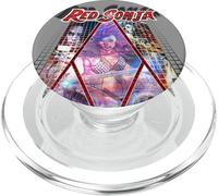 Red Sonja Poster Synthwave Redhead Epic Cyberpunk Années 80 Rétro PopSockets PopGrip pour MagSafe