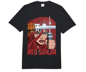 Red Sonja Walter Simonson Comic Legends Redhead Warrior Art Comfort Colors Adult Heavyweight T-Shirt