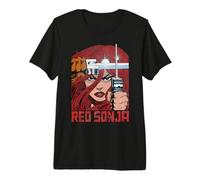 Red Sonja Walter Simonson Comic Legends Redhead Warrior Art T-Shirt Haut de Gamme