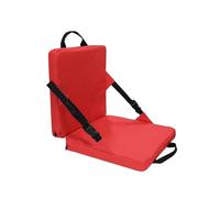 (red) Stadium Seat For Bleachers With Back Support And Wide Padded Cushion Stadium Chair