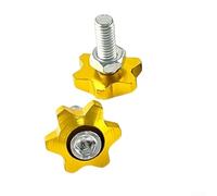 Red Star Car License Plate Screws Fitment Red Star Car License(gold)
