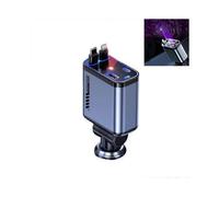 (Red Starry Sky)StarCharge 4-in-1 - Retractable Car Charger with Stars Roof Light