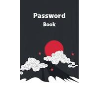 Red Sun Password Book - Your Ultimate Password Keeper: Alphabetical Order Password Organizer, Internet Website Login Password Logbook, Small Size Password Journal