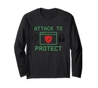 Red Team Ethical Hacker Infosec Humour Pentest Cadeau DEFCON Manche Longue