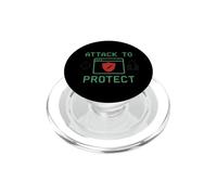 Red Team Ethical Hacker Infosec Humour Pentest Cadeau DEFCON PopSockets PopGrip pour MagSafe