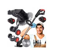 RED TECHNIC Coupe-herbe Trimmer Sans Fil 21V 1000W Tête de Coupe