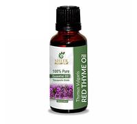 Red Thyme Oil -(Thymus Vulgaris)- Essential Oil 100% Pure Natural Undiluted Uncut Therapeutic Grade Oil 0.33 FL.OZ