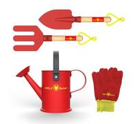 Red Tool Box- Outils de Jardinage pour Enfants, SGH008-04-W, Rouge X, Taille Unique
