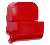 Red Toothpaste Squeezer Wall - Toothpaste Holder Squeezer | Long Lasting Wall Clip Toothbrush Holder Clip | Reusable Bathroom Tooth Paste Supplies | Tooth Paste Holder for Bathroom,shower