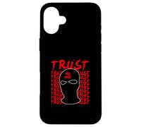 Red Trust Issues Red Graphic Coque pour iPhone 16 Plus