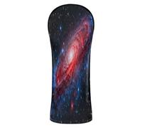 Red Universe Nebula Golf Housse de protection avec étiquettes numérotées