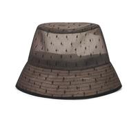 RED Valentino - Bob Visière en Maille à Pois - Femme - Accessoires - Noir - Taille: M