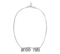 RED Valentino - Élégant Collier avec Pendentif - Femme - Accessoires - Gris - Taille: ONE Size
