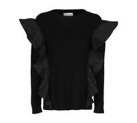 RED Valentino - Pull en mélange de laine - Femme - Pulls - Noir - Taille: 36 FR