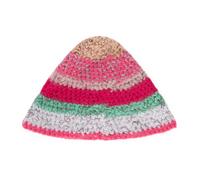RED Valentino - Striped Beanie - Femme - Accessoires - Multicolore - Taille: ONE Size