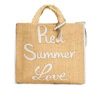RED Valentino - Summer Love Tote - Femme - Sacs - Beige - Taille: ONE Size