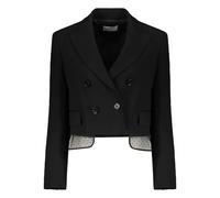 RED Valentino - Veste courte à col classique - Femme - Vestes - Noir - Taille: 36 FR