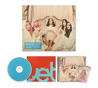 RED VELVET - 2nd Mini Album [The Velvet] Sleeve Box + Jewel Case + CD + Photobook + Random Card + 2 Pin Button Badges + 4 Extra Photocards