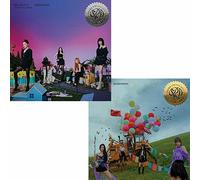 RED VELVET QUEENDOM 6th Mini Album_QUEENS VER_[ A + B ]. 2 Ver SET. 2ea CD+2ea Photo Book(each 84p)+2ea Envelope+2ea Portrait Card+2ea Post Card+etc+2ea STORE GIFT CARD