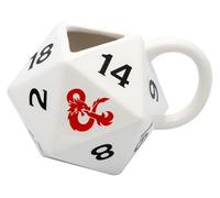 Generique Mug 3D Dés Dungeons & Dragons 350 ml Multicolore