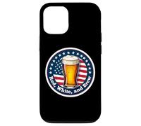 Red White And Brew American Patriot Beer Lover 4 juillet USA Coque pour iPhone 12/12 Pro