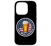 Red White And Brew American Patriot Beer Lover 4 juillet USA Coque pour iPhone 14 Pro
