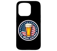 Red White And Brew American Patriot Beer Lover 4 juillet USA Coque pour iPhone 15 Pro