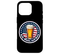 Red White And Brew American Patriot Beer Lover 4 juillet USA Coque pour iPhone 16 Pro