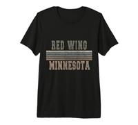 Red Wing Minnesota rétro T-Shirt Haut de Gamme