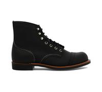 Red Wing Shoes - Bottes Cheville Noires Style Iron Ranger - Homme - Chaussures - Noir - Taille: 43 EU