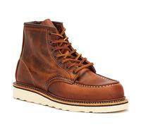 Red Wing Shoes Classic Moc Toe R&ampt Mens Copper Brown Boots - 41 Marron