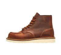 Red Wing Shoes Classic Moc Toe R&ampt Mens Copper Brown Boots - 42 1/2 Marron