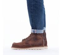 Red Wing Shoes Classic Moc Toe R&ampt Mens Copper Brown Boots - 46 Marron