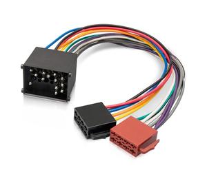 RED WOLF Faisceau de câblage radio ISO pour voiture compatible avec les anciennes séries 1990-2002 BMW E36 E46 E39 528i E46 3 5 7 Series Installation Aftermarket Stereo 16 broches ISO Wire Cable Plug