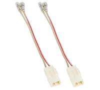 RED WOLF Lot de 2 adaptateurs de faisceau de câblage de haut-parleur de porte de rechange pour Jeep Wrangler JK, Chrysler, Dodge 2002-2019