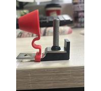 RED WOLF MRBF Base porte-fusible M8 à goujon unique 58 V DC Max | Bloc de fusible de batterie marine pour fusible de 30 A-300 A pour bateau, camping-car, remorque de voyage