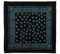 Red X Bandana unisexe XL en coton cachemire collection réglisse, bleu, taille unique