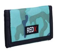 RED X Portefeuille en toile camouflage à trois volets pour homme ou garçon, Bleu/bleu marine, Taille unique, Contemporain