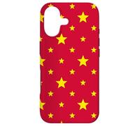 Red Yellow Star China Color Symbolic Chinese Pattern Coque pour iPhone 17
