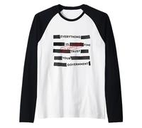 Redacted Everything is Fine Trust Your Government Political Manche Raglan