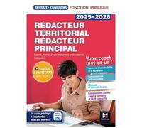 Rédacteur Territorial Rédacteur Principal - Concours Externe, Interne, 3e Voie Et Examens Professionnels, Catégorie B