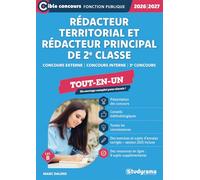 Rédacteur territorial - Rédacteur principal de 2e atégorie B - Concours 2026-2027): Concours externe - Concours interne - 3e concours